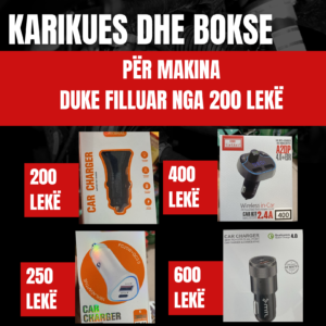 Karikues dhe boks për makina