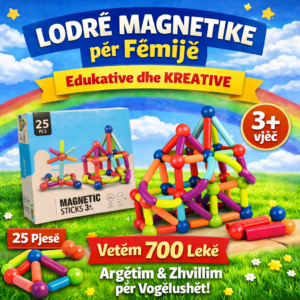 🧲✨ Shkopinjtë Magnetikë — Lodra që Fëmija Yt Nuk Do Ta Lërë Kurrë nga Dora! ✨🧲