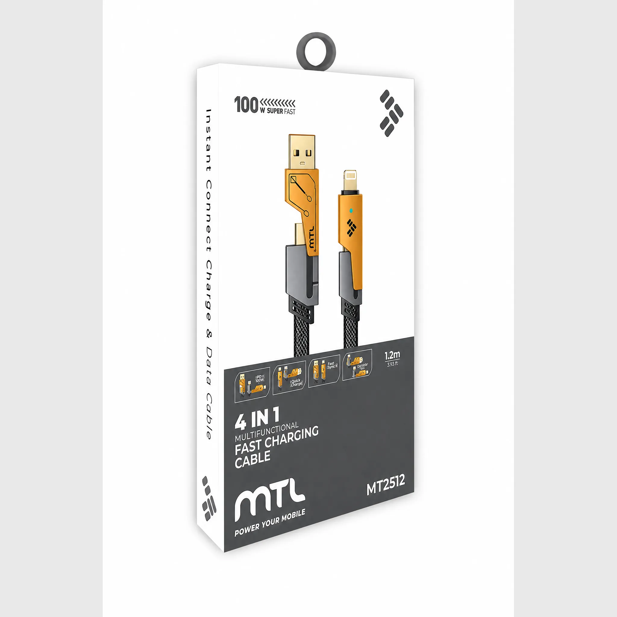 MTL 4 IN 1 – Kabëlli që Zgjidh Gjithçka me 1 Lëvizje! - Image 3