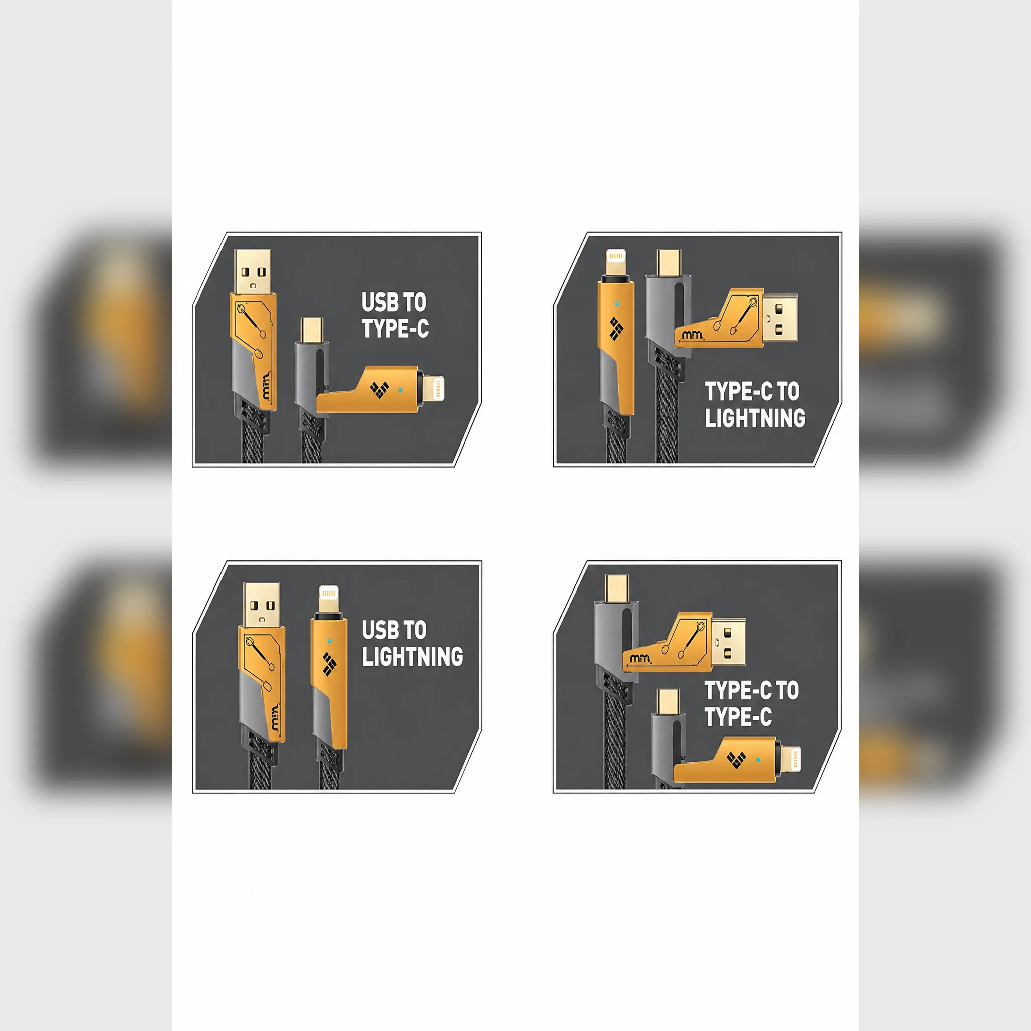 MTL 4 IN 1 – Kabëlli që Zgjidh Gjithçka me 1 Lëvizje! - Image 4